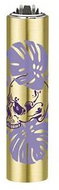 Flamagas S. A. Clipper MetalC. Nature Skulls, golden skull - Lighter
