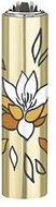 Flamagas S. A. Clipper MetalC. Water Lily, golden water lily - Lighter