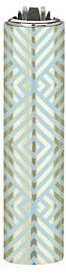 Flamagas S. A. Clipper MetalC. Summer Pattern, gold - Lighter - Main image