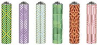 Flamagas S. A. Clipper MetalC. Summer Pattern, collection of 6 pieces - Lighter