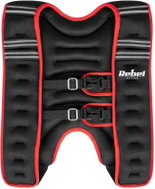 Rebel RBA-2527-10 Neoprenová zátěžová vesta 10 kg, černo-červená - Weighted Vest