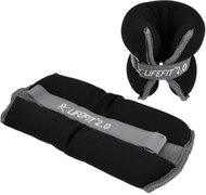 Lifefit Neoprenová zátěž kotník/zápěstí S2 2 × 2,0 kg, černá - Weight