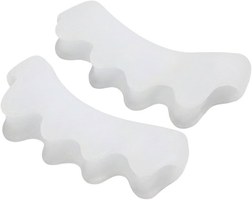ZBCH Gel Toe Separator, 1 pair - size L - Bunion Corrector - Main image