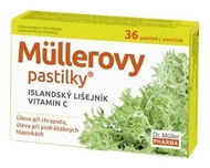 Müllerovy pastilky s islandským lišejníkem 36 ks - Zdravotnický prostředek