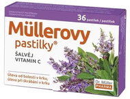 Müllerovy pastilky se šalvějí 36 ks ZP - Zdravotnický prostředek
