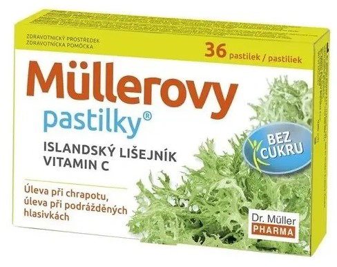 Müllerian lichen lozenges with Iceland lichen without sugar 36 pcs - Medical Device - Main image