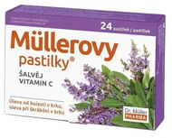 Müllerovy pastilky se šalvějí 24 ks - Zdravotnický prostředek