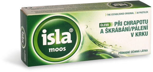 Isla Moos 30 lozenges - Medical Device - Main image