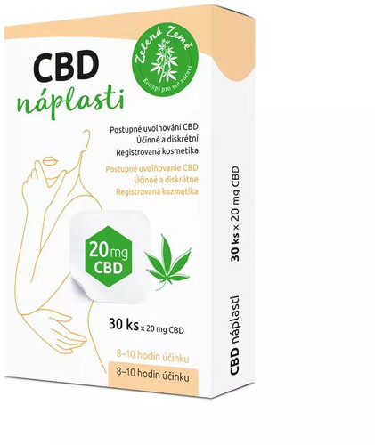 Green Earth CBD patches, 30 pcs - Plaster - Main image