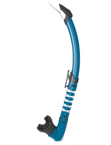 Aqualung snorkel Zephyr flex P. V. petrol/white - Snorkel - Main image