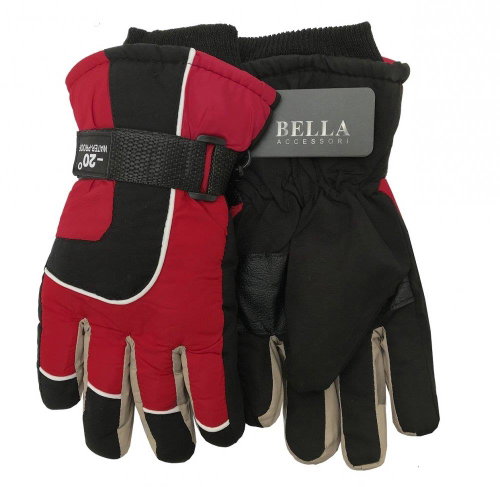 Bella Accessori Children's Winter Gloves 9010-3 Red - Winter Gloves - Main image