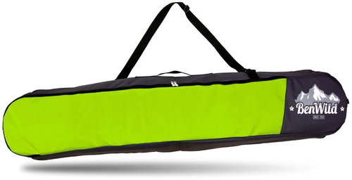 Benwild Snowboard cover 150 cm reflective green - Snowboard Bag - Main image