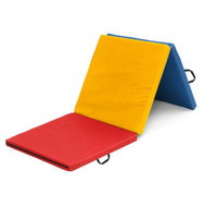 Sedco Žíněnka skládací třídílná 180 × 90 × 4 cm, vícebarevná - Gymnastic Mat