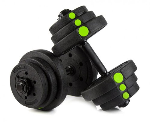 Zipro Dumbbell set 2x10 kg part 1 - Dumbell - Main image