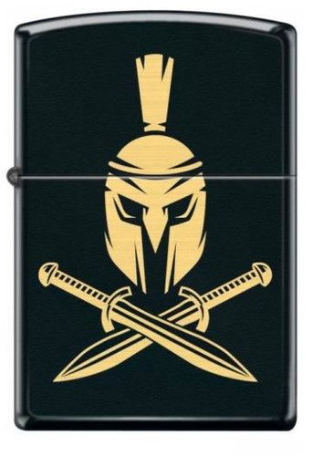 Zippo 26932 Helmet With Cross Swords - Lighter - Main image
