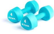 ZIVA Chic Studio 2 x 1 kg turquoise - Dumbell Set