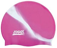 Zoggs SILICONE MULTI COLOR ružová - Plavecká čiapka