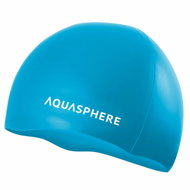 Aqua Sphere Plain Silicone Cap blue/white - Bathing Cap
