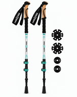 Zoomster Campfree Hiker Premium, white - Trekking Poles