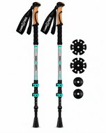 Zoomster Campfree Hiker Premium, grey - Trekking Poles