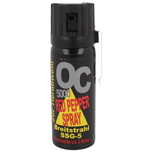 KKS OC 5000 Gel 50 ml, tryska Cone - Pepper Spray - Main image