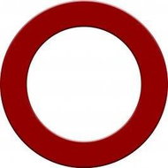 Mission Surround - circle around the target - Red - Dartboard Catch Ring