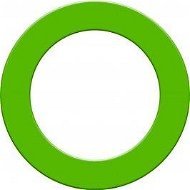 Designa Surround - circle around the target - Green - Dartboard Catch Ring