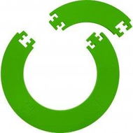 Designa Surround - kruh kolem terče - Jigsaw - Green - Okruží na terč