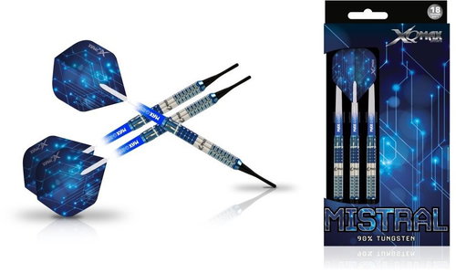 XQMax Darts Mistral Darts - 18g - Darts - Main image