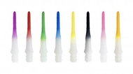 L Style Lip Point Premium Natural Nine - 30 pcs - yellow white - Dart Tips