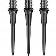 Mission Metal tips - Titan Pro - Smooth - Black - 26 mm - Dart Tips
