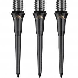 Mission Metal tips - Titan Pro - Smooth - Black - 26 mm - Dart Tips - Main image