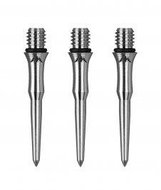 Mission Metal tips - Titan Edge - Shark - Silver - 26 mm - Dart Tips