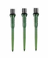 Mission Metal tips - Titan Pro - Grooved - Green - 34 mm - Dart Tips