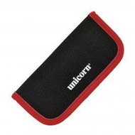 Unicorn Midi Velcro Wallet - black / red - Dart Case