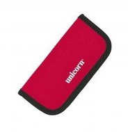 Unicorn Midi Velcro Wallet - red / black - Dart Case