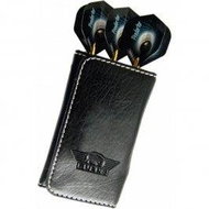Bull's Leather Caddy dart case - Soft edition - black - Dart Case