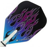 Target - darts Squadrons VISION 100 No6 Purple Flame 34117600 - Dart Flights