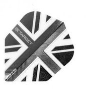 Target - darts Letky VISION 100 Standard UK Clear Black 34331440 - Dart Flights