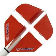 Target - darts Squadrons VISION 100 No6 St George Cross Red 34117400 - Dart Flights