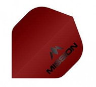 Mission Squadrons Logo - Matt Red F1950 - Dart Flights