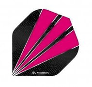 Mission Letky Flare - Pink F1267 - Dart Flights