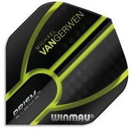 Winmau Letky Prism Alpha - Michael van Gerwen - Black and Green W6915.143 - Dart Flights