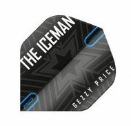 Red Dragon Letky Gerwyn Price Hardcore - Iceman Snowflake Black RF6479 - Letky na šipky