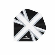 Mission Squadrons Alliance Union Jack - Black / White F3088 - Dart Flights