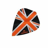 Mission Squadrons Alliance Union Jack - Black / Orange F3092 - Dart Flights