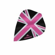 Mission Squadrons Alliance Union Jack - Black/Pink F3094 - Dart Flights