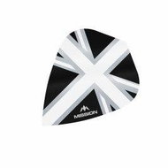 Mission Squadrons Alliance Union Jack - Black/White F3096 - Dart Flights