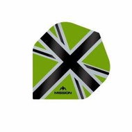 Mission Squadrons Alliance-X Union Jack - Green/Black F3107 - Dart Flights