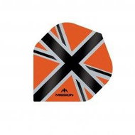 Mission Squadrons Alliance-X Union Jack - Orange / Black F3108 - Dart Flights